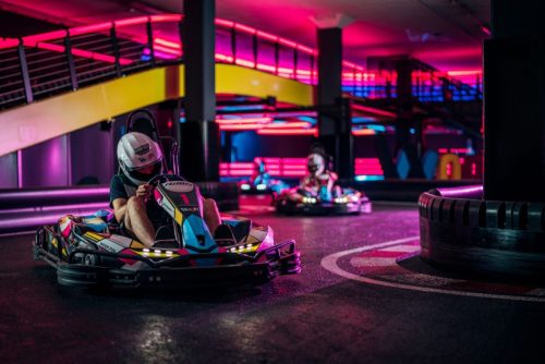Karting in Ljubljana at Woop Fun Park