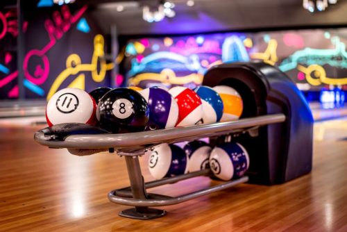Bowling in Ljubljana at Woop Fun Park